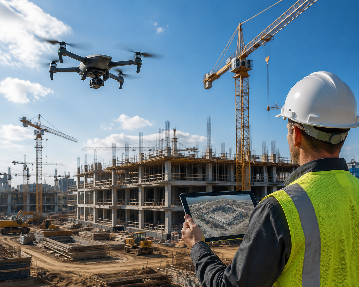 Construction Progress Monitoring Services